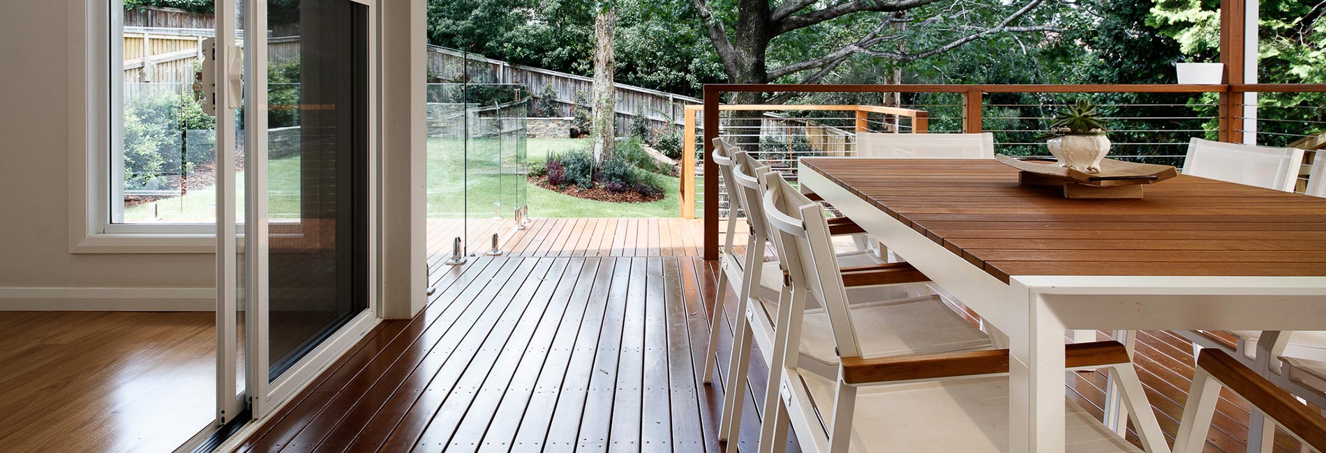 timber deck on bushfire prone land