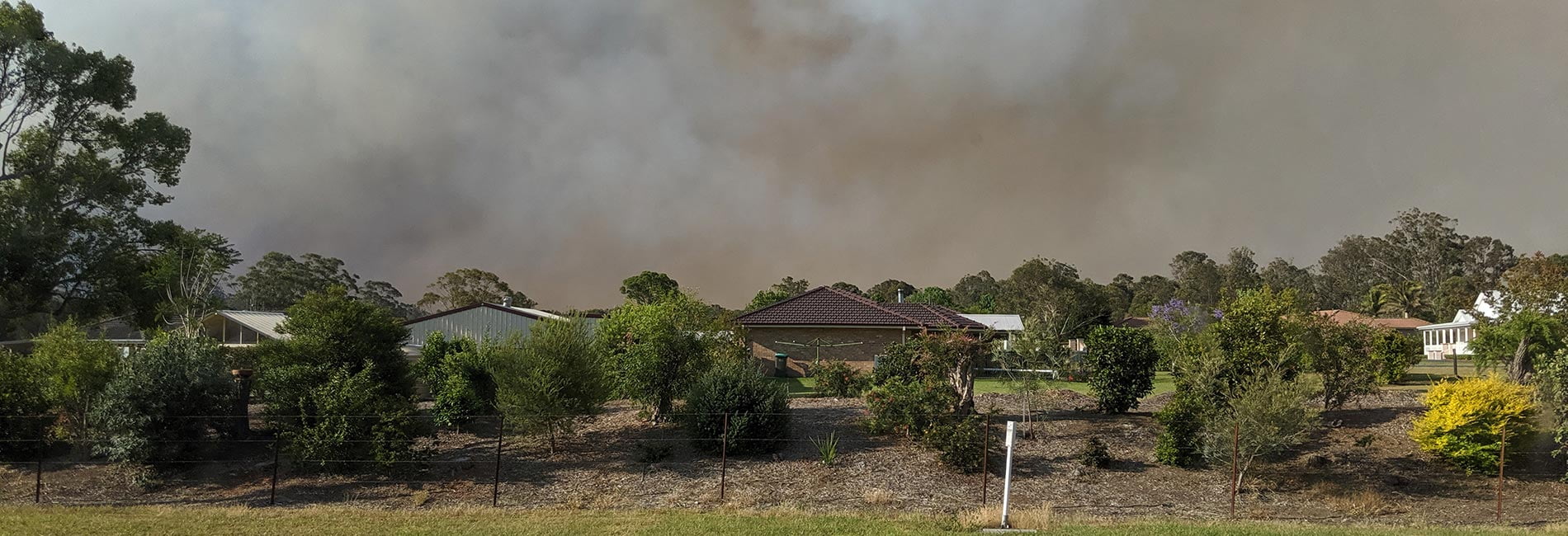 bushfire threat nsw australia