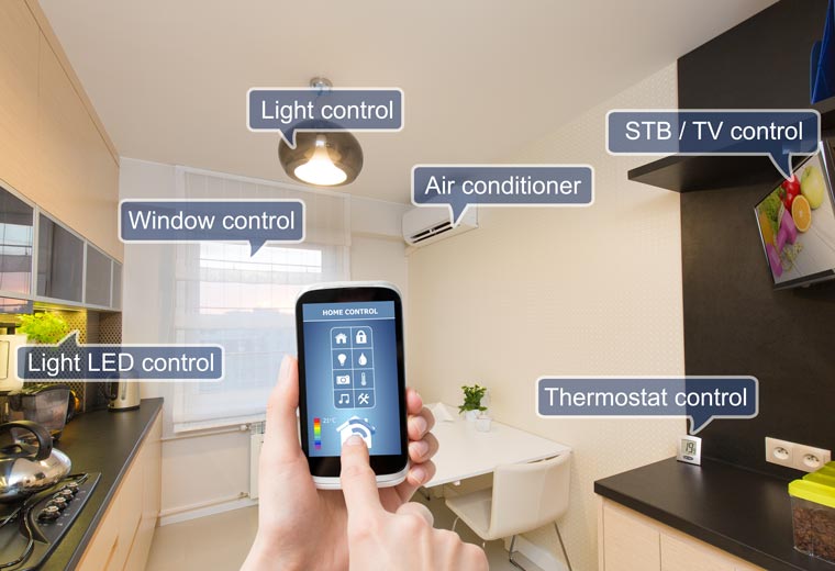 automated home controls
