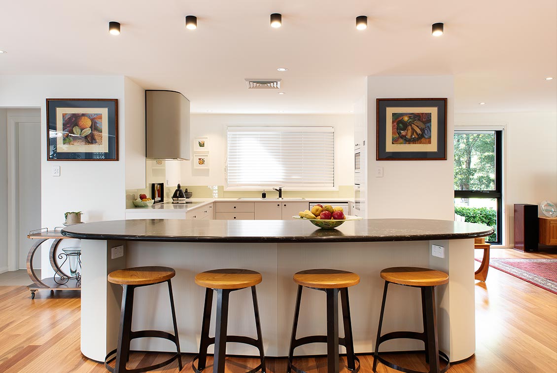 after kitchen home renovation northern beaches council