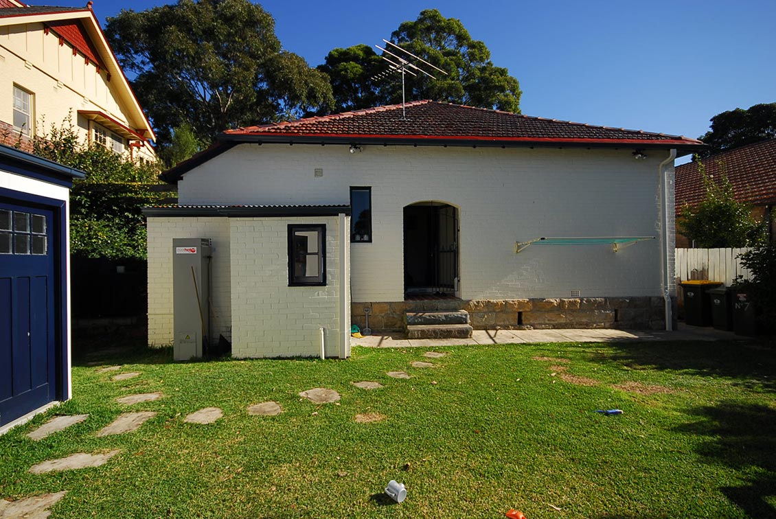Willoughby Council old property before renovation