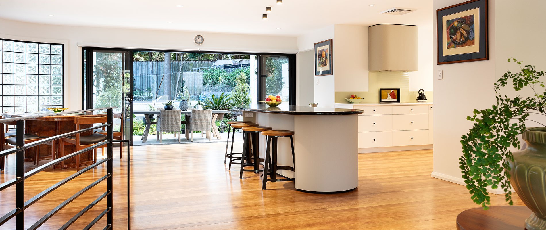 grand residential renovation kitchen