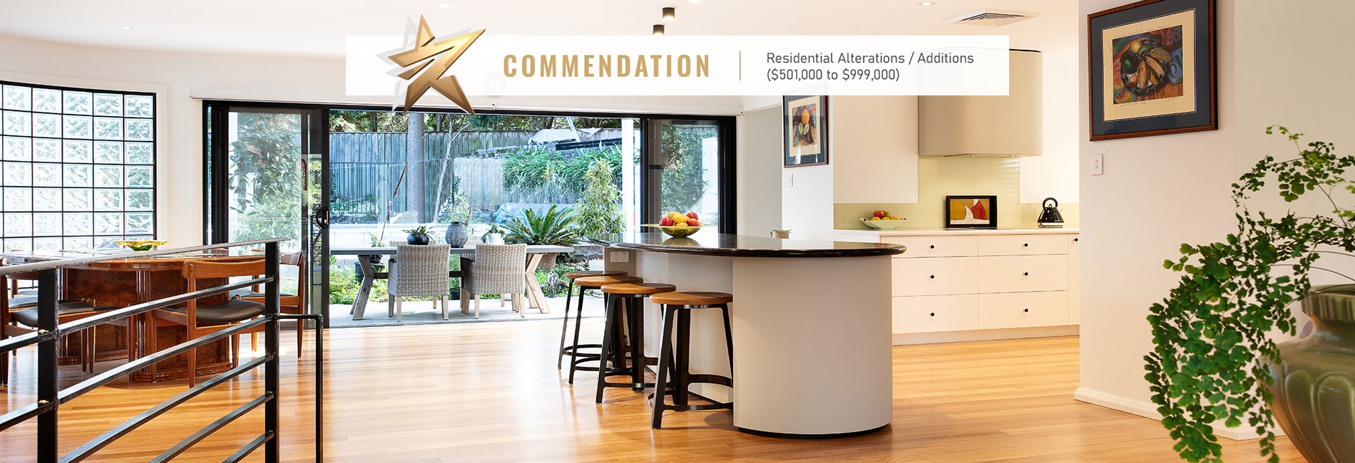 Design excellence national award home interior renovation Sydney