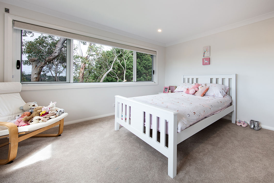 bushfire ready home child bedroom