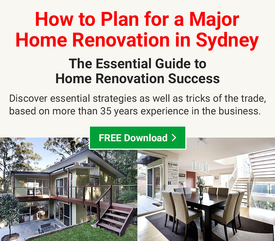 how to plan for Sydney house renovation